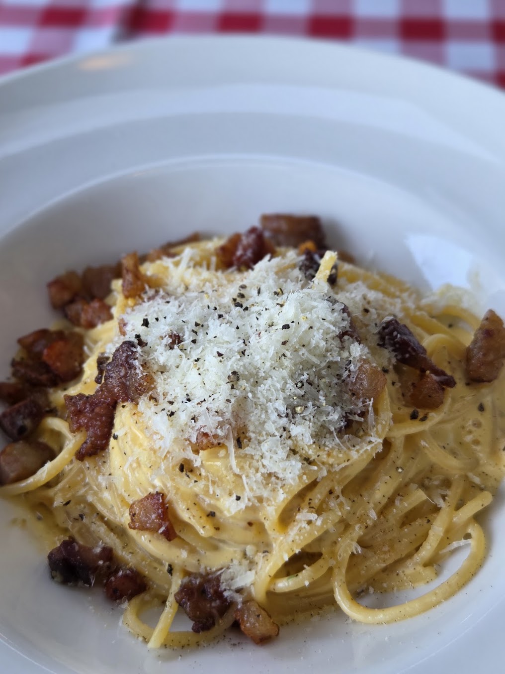 Pasta carbonara